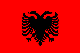 flag of Albania