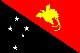 flag of Papua New Guinea